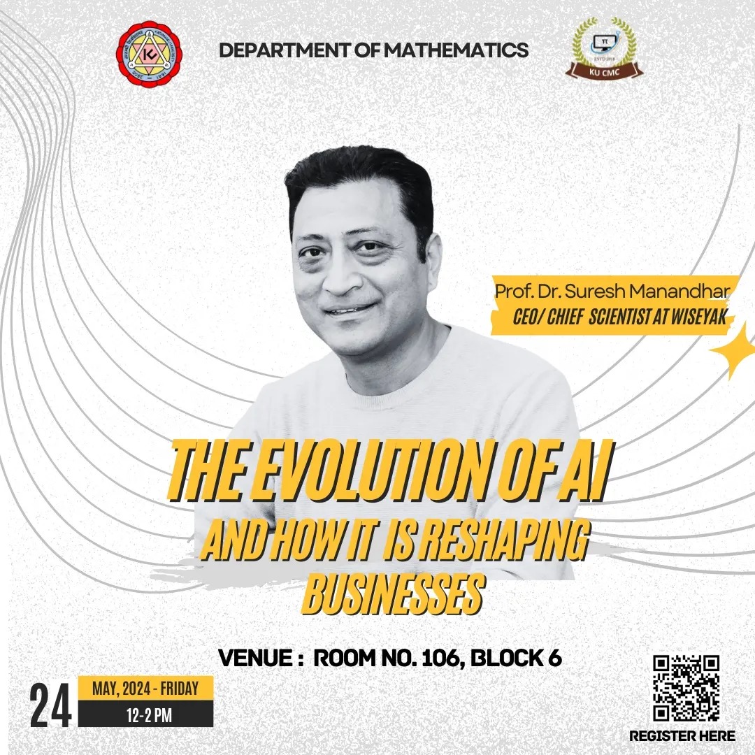 Talk Series 1: The Evolution of AI and How It Is Reshaping Businesses