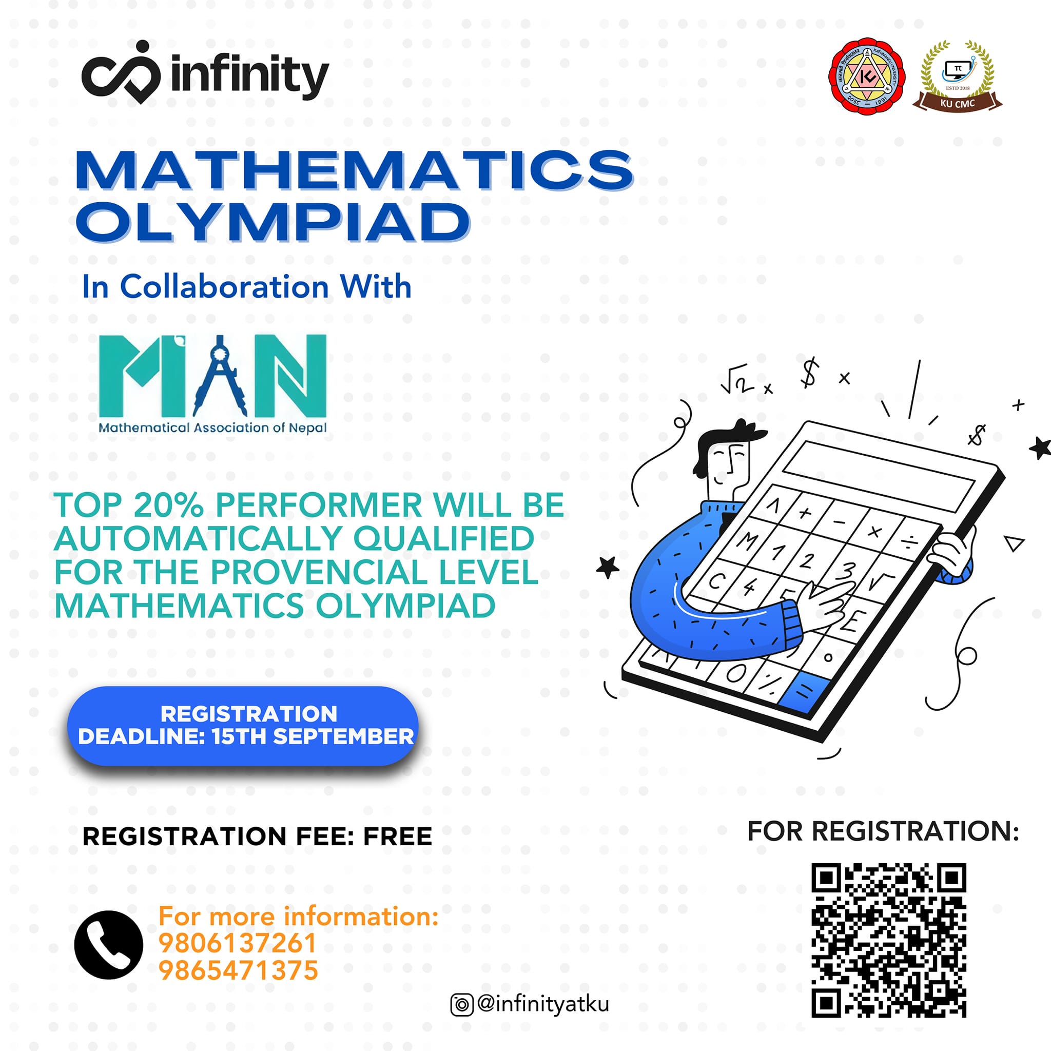 Mathematics Olympiad in collaboration with the Mathematical Association of Nepal (MAN)