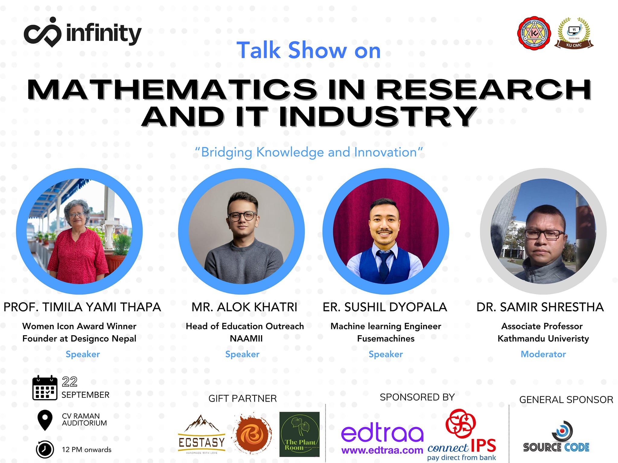 Mathematics in Research and IT Industry